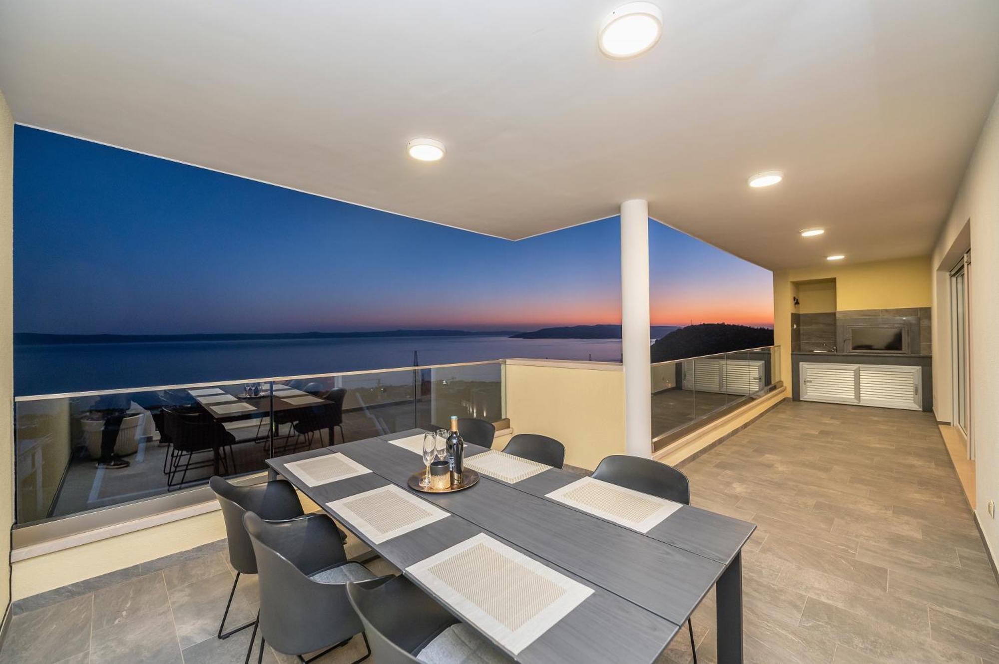 Penthouse Nikola Apartment Makarska Exterior foto