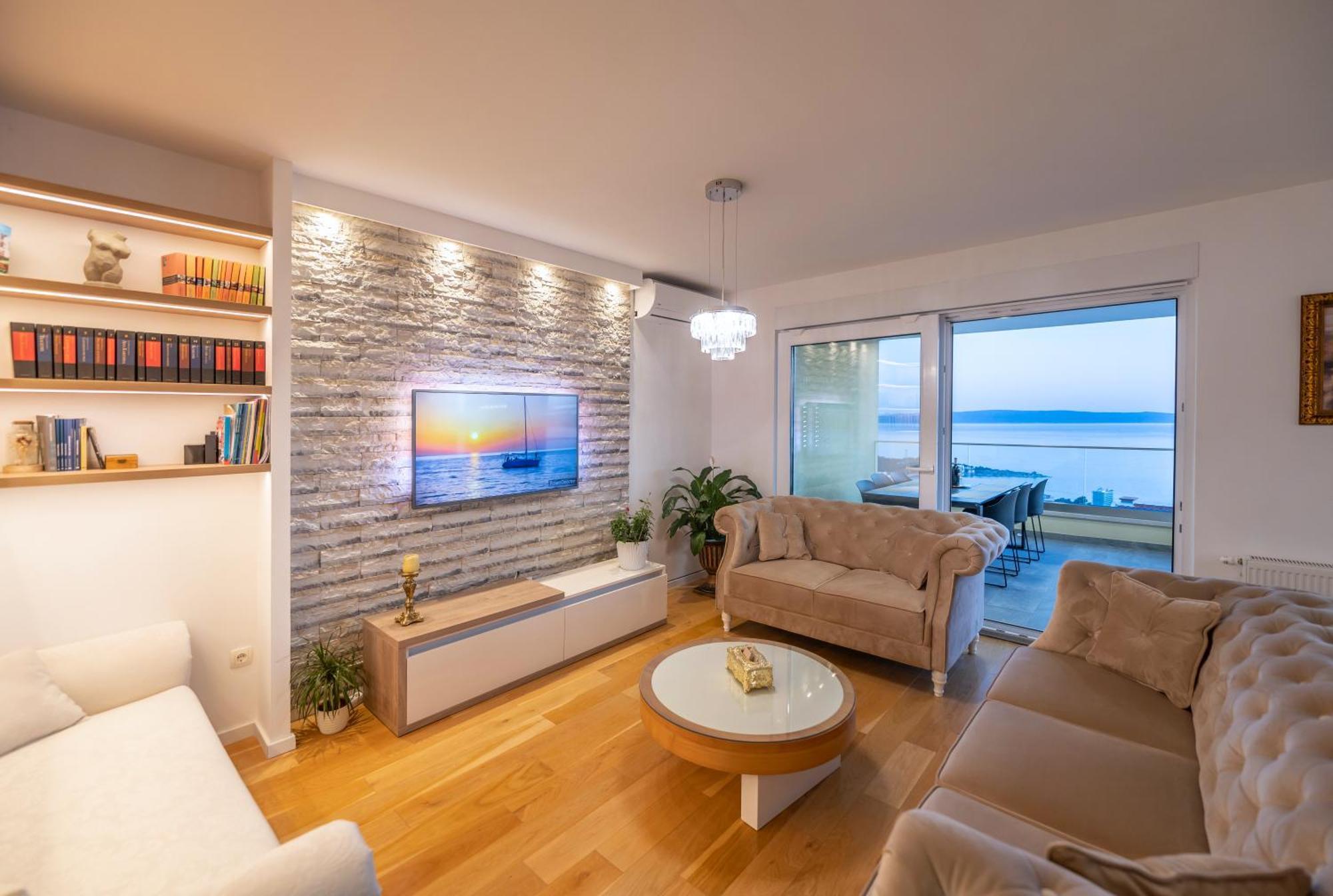 Penthouse Nikola Apartment Makarska Exterior foto