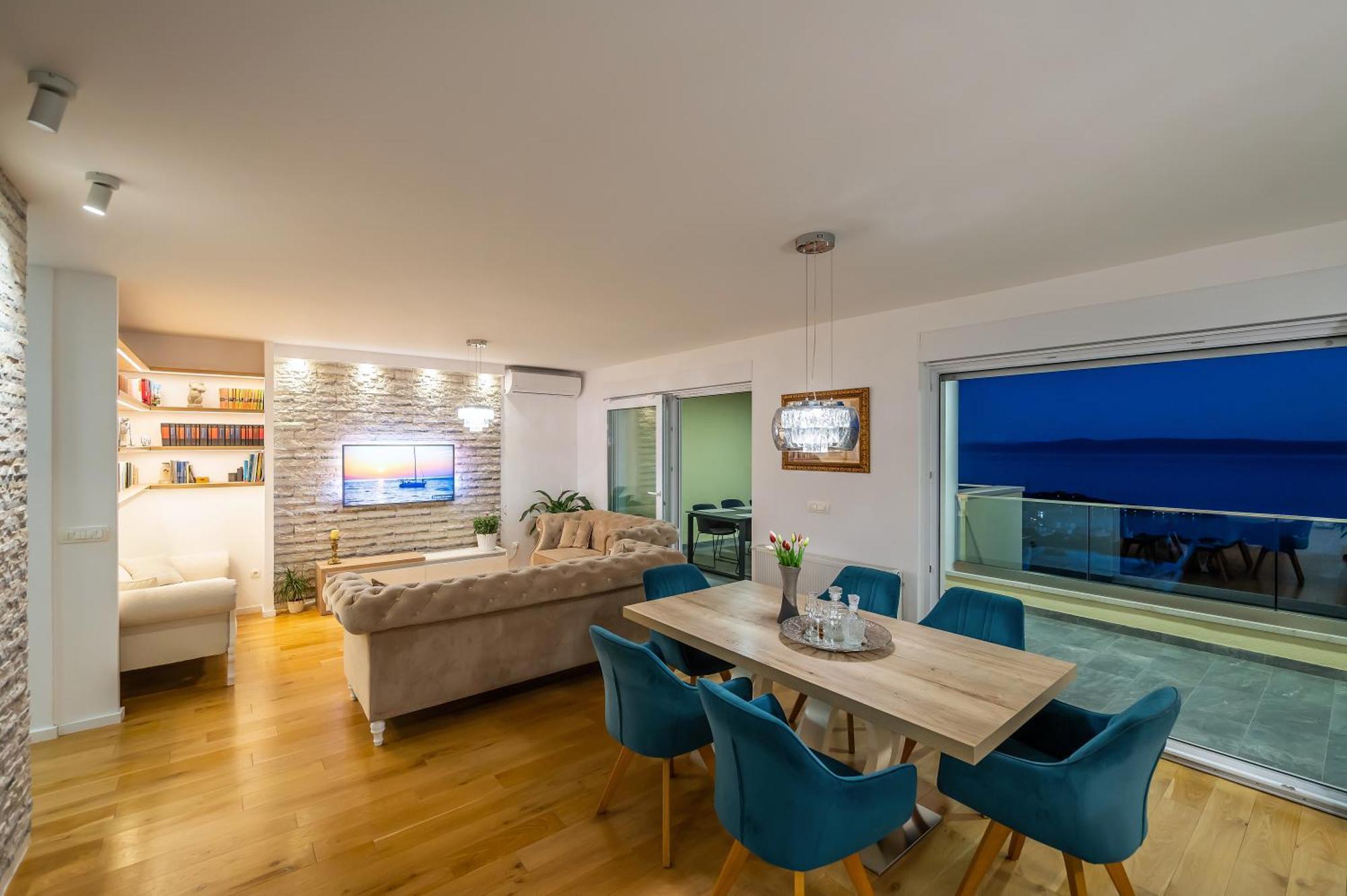 Penthouse Nikola Apartment Makarska Exterior foto